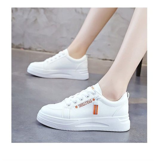 Damen Sneakers mit modischem Design und gebauchter Sohle EB