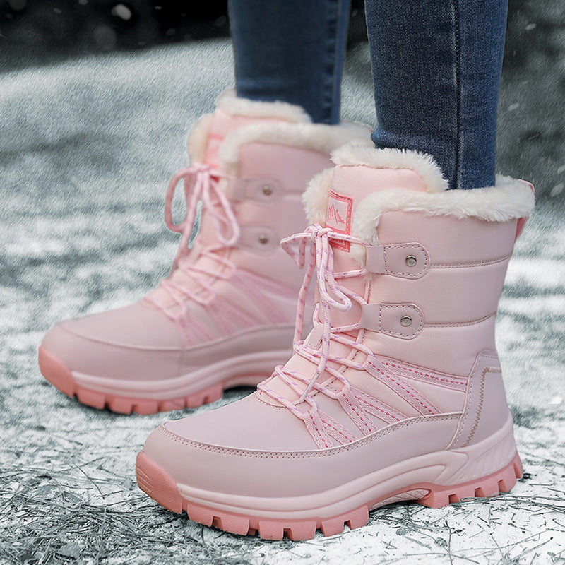 Damen Thermo-Winterstiefel mit kuscheligem Innenfutter und rutschfester Sohle EB