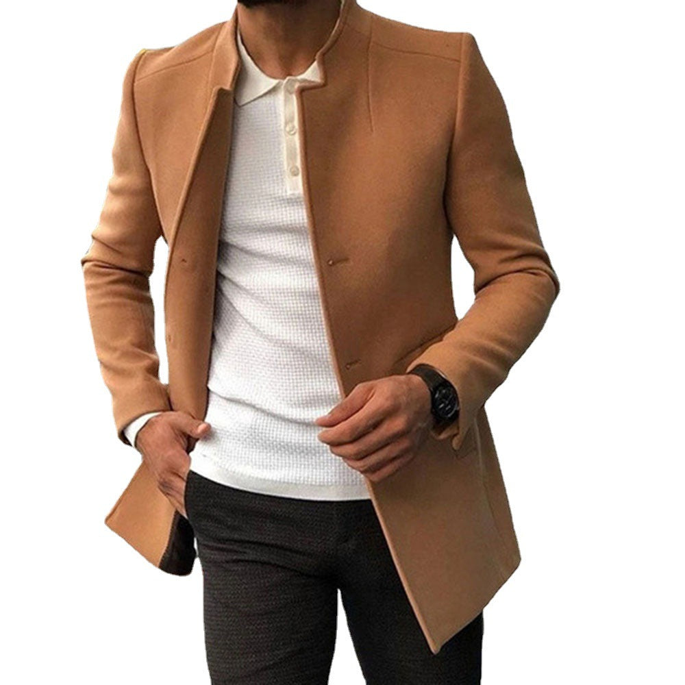 Herren eleganter Blazer mit modernem Schnitt und minimalistischen Details EB