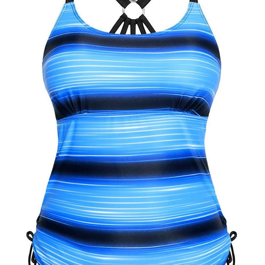 Damen Sportlicher Tankini mit racerback Design EB