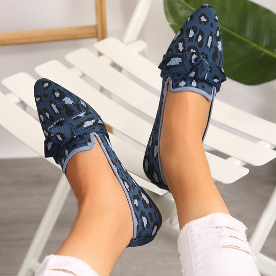 Damen Atmungsaktive und modische Slip-On Ballerinas EB