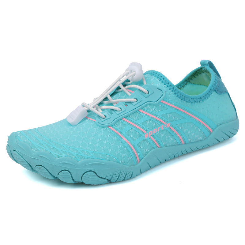 Damen flexible Wassersportschuhe mit rutschfester Sohle und elastischem Schnürsystem EB