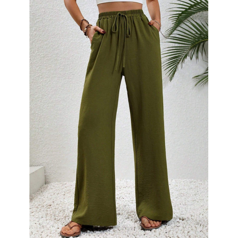 Damen Luftige Weite Sommerhosen EB