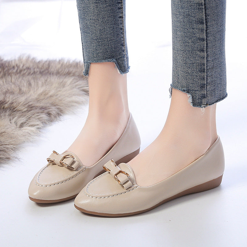 Damen Ballerinas mit dekorativem Schleifen-Akzent und elegantem Design EB