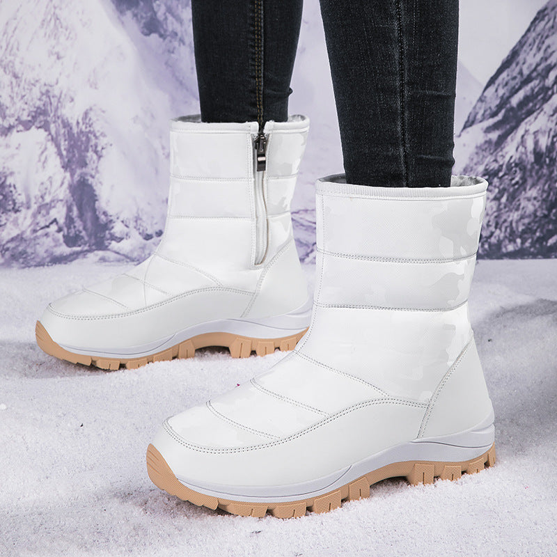 Damen Winterstiefel mit Warmfutter und rutschfester Sohle EB