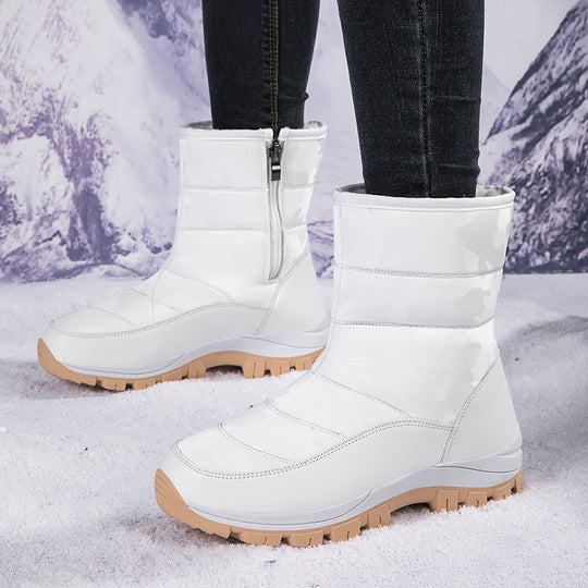 Damen Winterstiefel mit Warmfutter und rutschfester Sohle EB