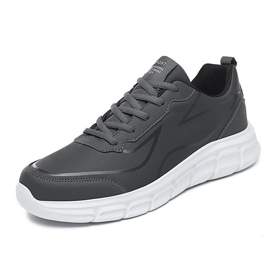 Herren nan moderner City-Comfort Sneaker mit segmentierter Dämpfungssohle, ergonomischer Memory-Innensohle und gepolstertem Fersenkragen EB