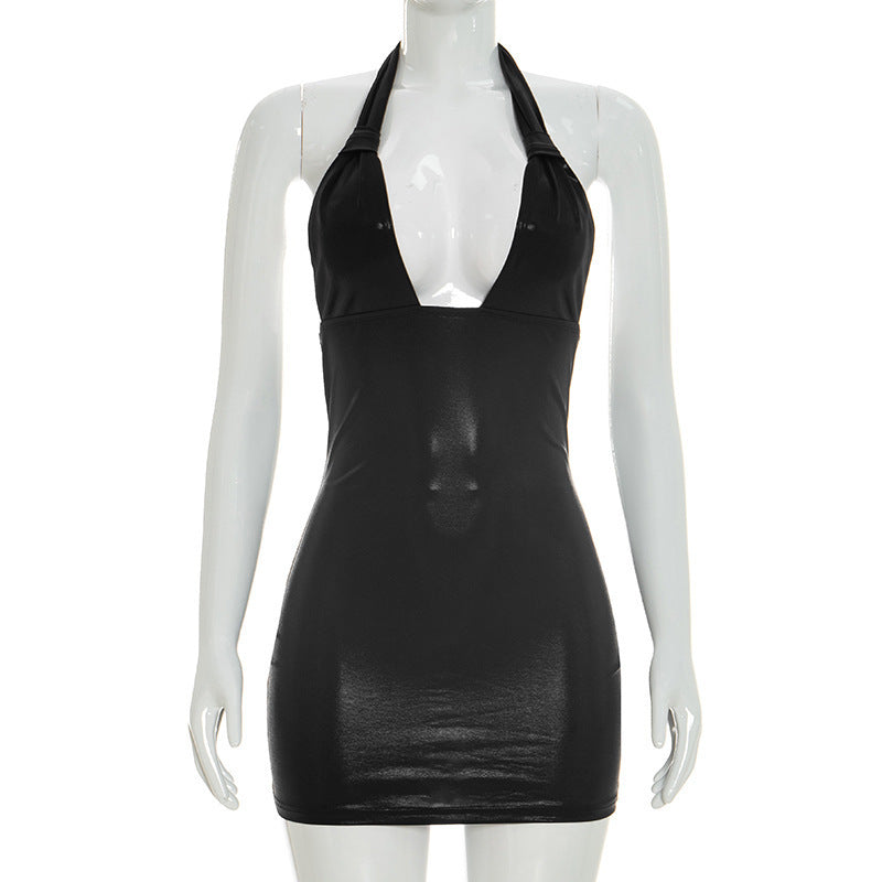 Damen Glamouröses Minikleid EB