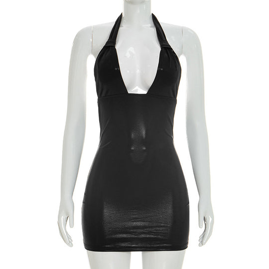 Damen Glamouröses Minikleid EB