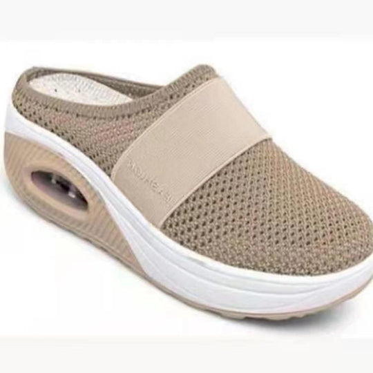 Damen Komfort-Sandalen mit atmungsaktivem Mesh-Obermaterial und dämpfender Sohle EB