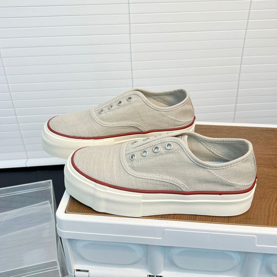 Damen Freizeit Sneaker aus leichtem Textil mit rutschfester Sohle EB