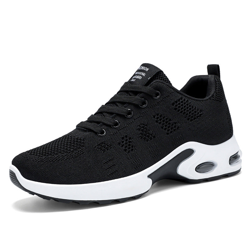 Damen Sportliche Air-Technology Sneakers mit atmungsaktivem Obermaterial und dämpfender Sohle EB