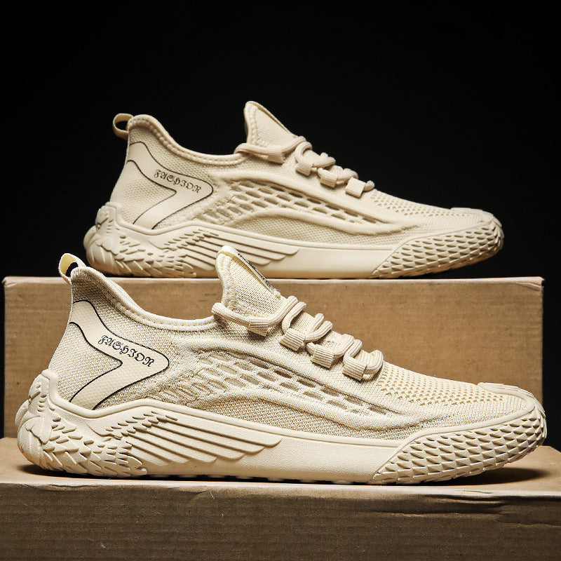 Damen atmungsaktive Fitness-Sneaker mit rutschfester Sohle EB
