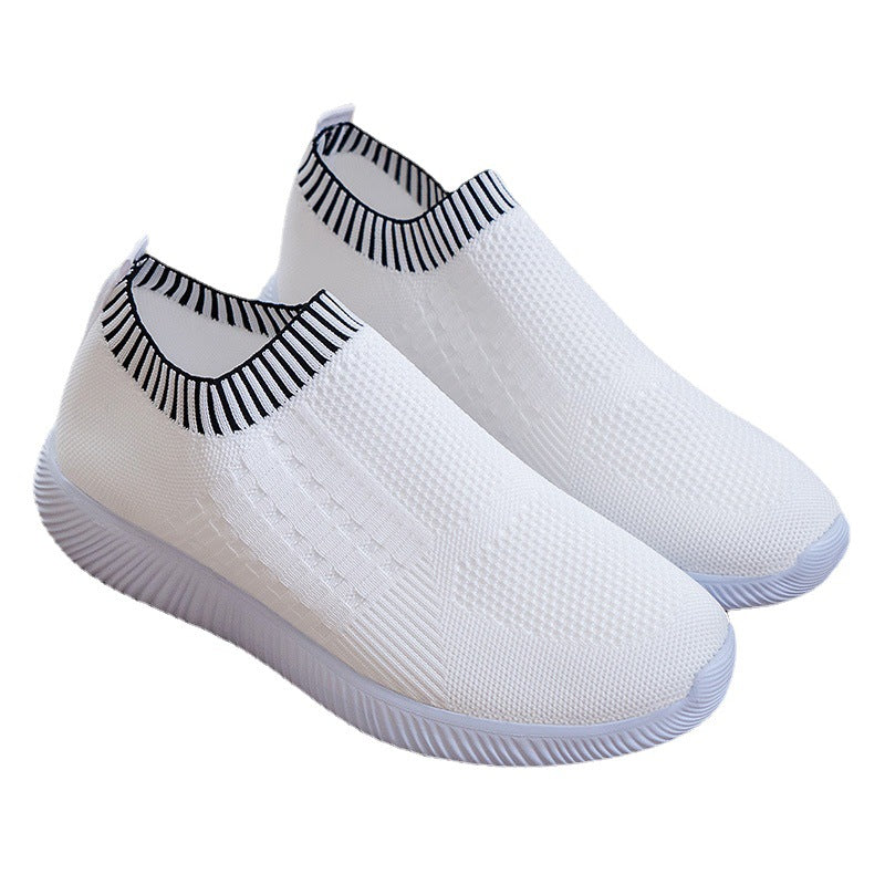 Damen atmungsaktive Sneakersocken mit elastischem Einstieg EB