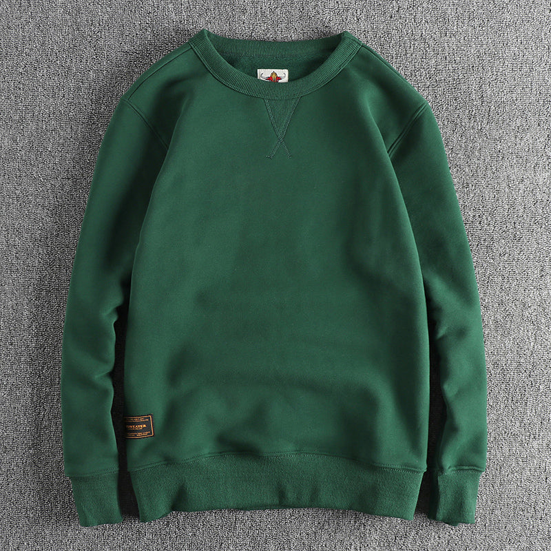 Damen Sweatshirt mit klassischem Rundhalsausschnitt und lässigem Schnitt EB