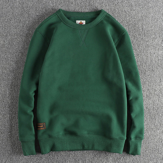 Damen Sweatshirt mit klassischem Rundhalsausschnitt und lässigem Schnitt EB