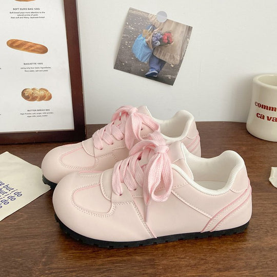 Damen Sportliche Freizeit Sneakers mit atmungsaktiver Oberflächenstruktur und rutschfester Sohle EB