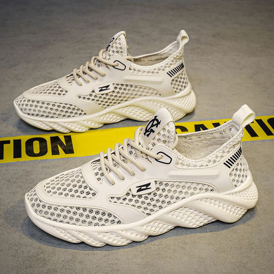 Damen Atmungsaktive Freizeitsneakers mit innovativem Netzdesign und bequemer Dämpfung EB