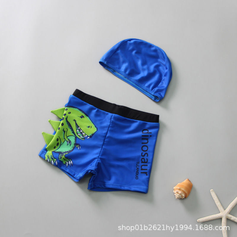 Jungen Schwimmshorts mit Dinosaurier-Motiv EB