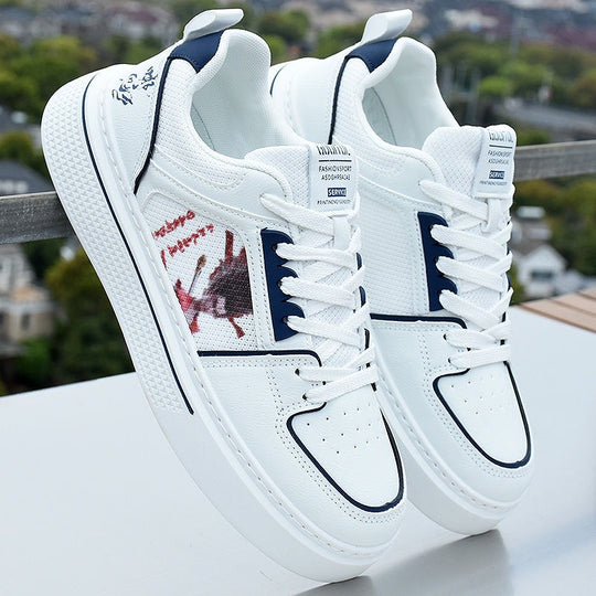 Damen Modische Sneakers mit atmungsaktiver Oberfläche und dämpfendem Komfort EB