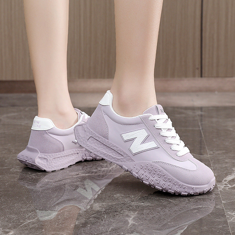 Damen Sportliche Lauf-Sneaker mit atmungsaktiver Obermaterialstruktur und rutschfester Sohle EB