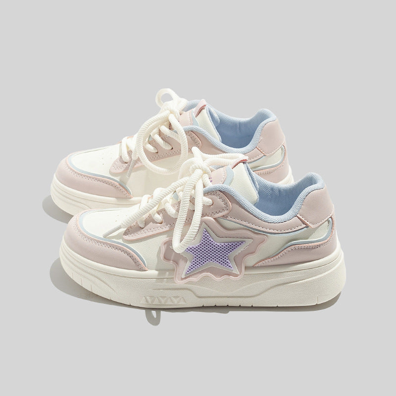 Damen Sneaker mit trendigem Sternen-Design EB
