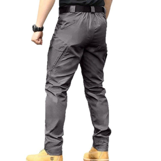 Herren Cargo-Hose mit verstellbarem Bund und tiefen Seitentaschen EB