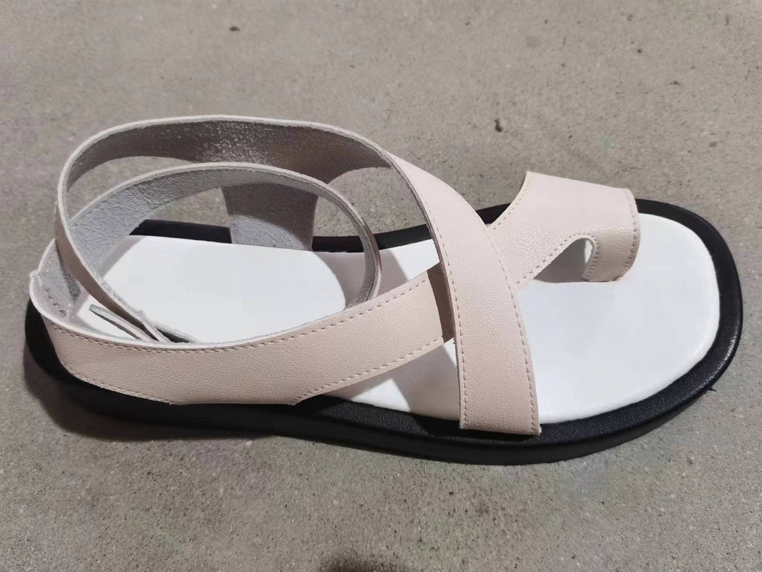 Damen Komfort-Sandalen mit praktischem Riemenverschluss EB