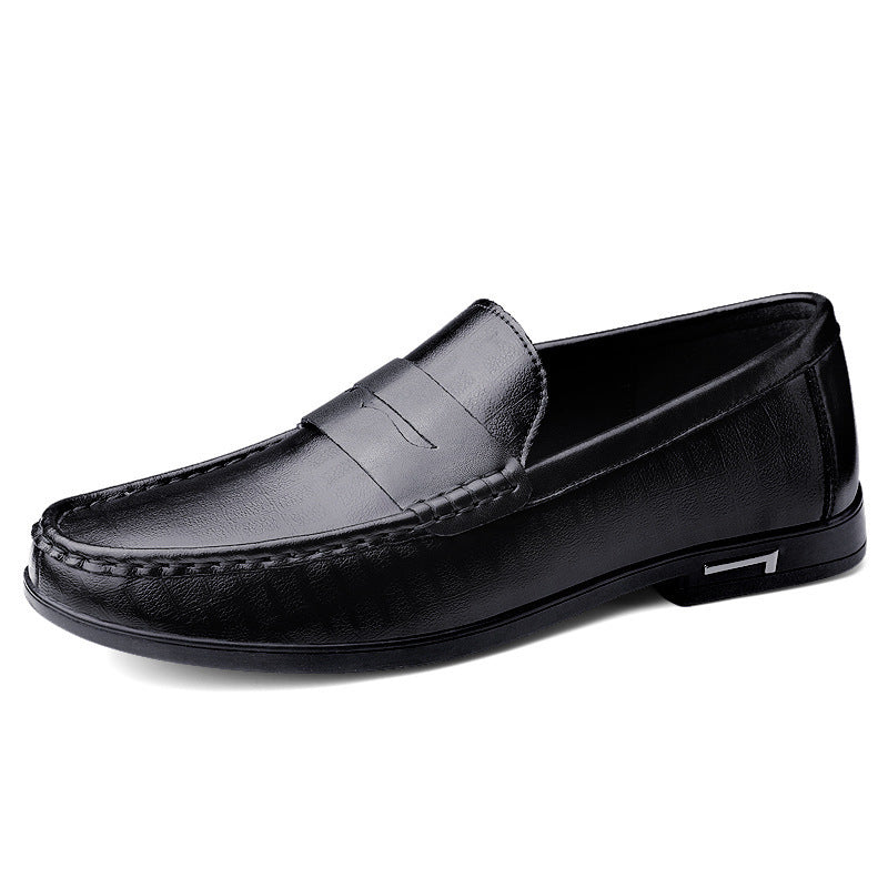 Herren Elegante Mokassins aus hochwertigem Leder mit rutschfester Sohle EB