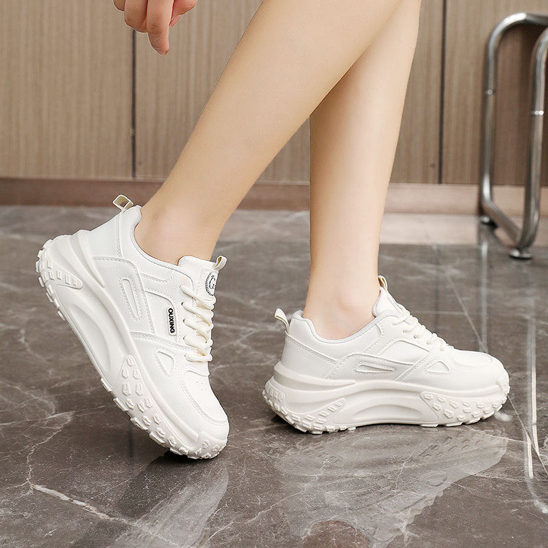 Damen Komfort Sneaker mit dämpfender Laufsohle und atmungsaktivem Obermaterial EB
