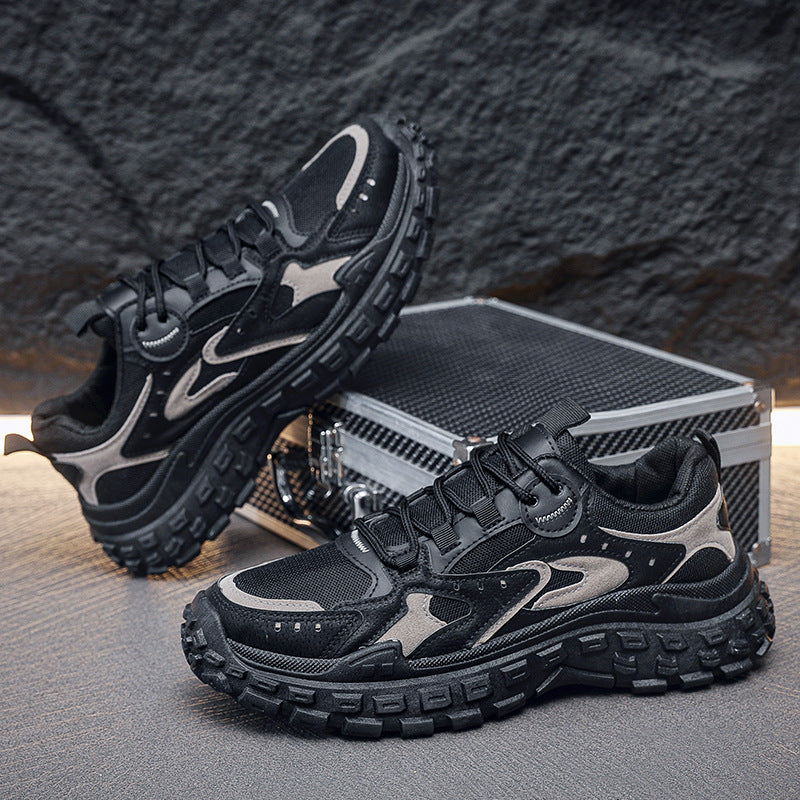 Damen Sportliche Multifunktions-Sneaker mit rutschfester Sohle und atmungsaktiver Obermaterialstruktur EB