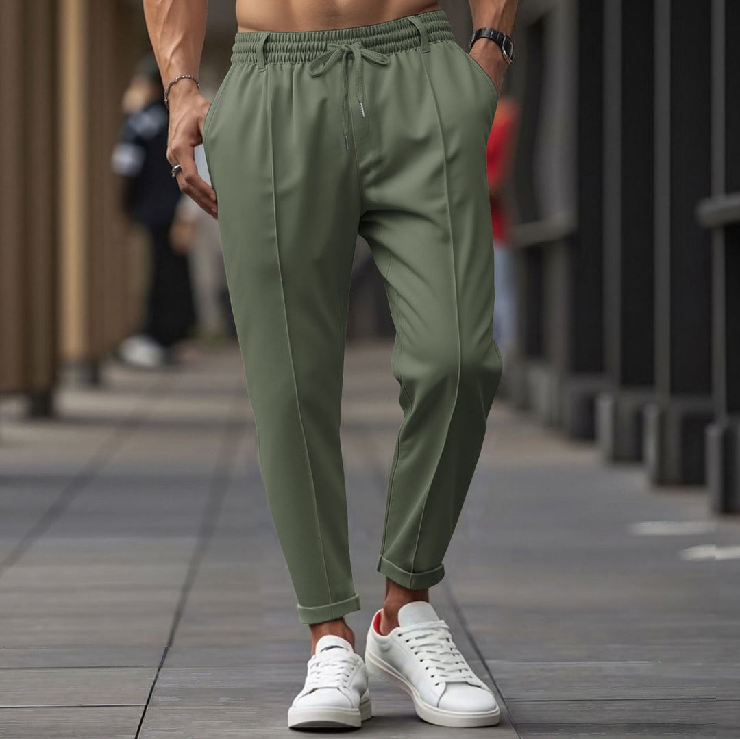 Herren lässige Jogginghose mit elastischem Bund und praktischen Seitentaschen EB