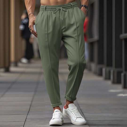 Herren lässige Jogginghose mit elastischem Bund und praktischen Seitentaschen EB