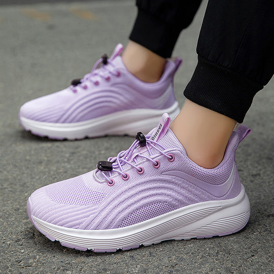 Damen Sportliche Leichtgewicht Laufschuhe mit atmungsaktiver Mesh-Oberfläche EB