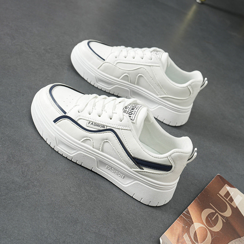 Damen Sportliche Chunky Sneakers mit gepolstertem Innenfutter und rutschfester Sohle EB