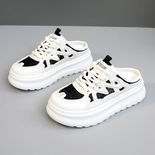 Damen Stylish Slip-On Sneakers mit ergonomischer Sohle und atmungsaktiven Einsätzen EB
