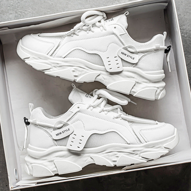 Damen Sportliche Chunky Sneakers mit atmungsaktivem Obermaterial und robuster Sohle EB