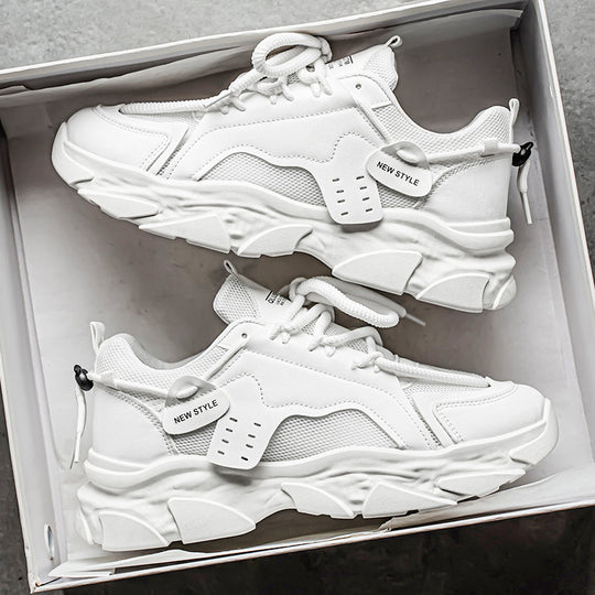 Damen Sportliche Chunky Sneakers mit atmungsaktivem Obermaterial und robuster Sohle EB