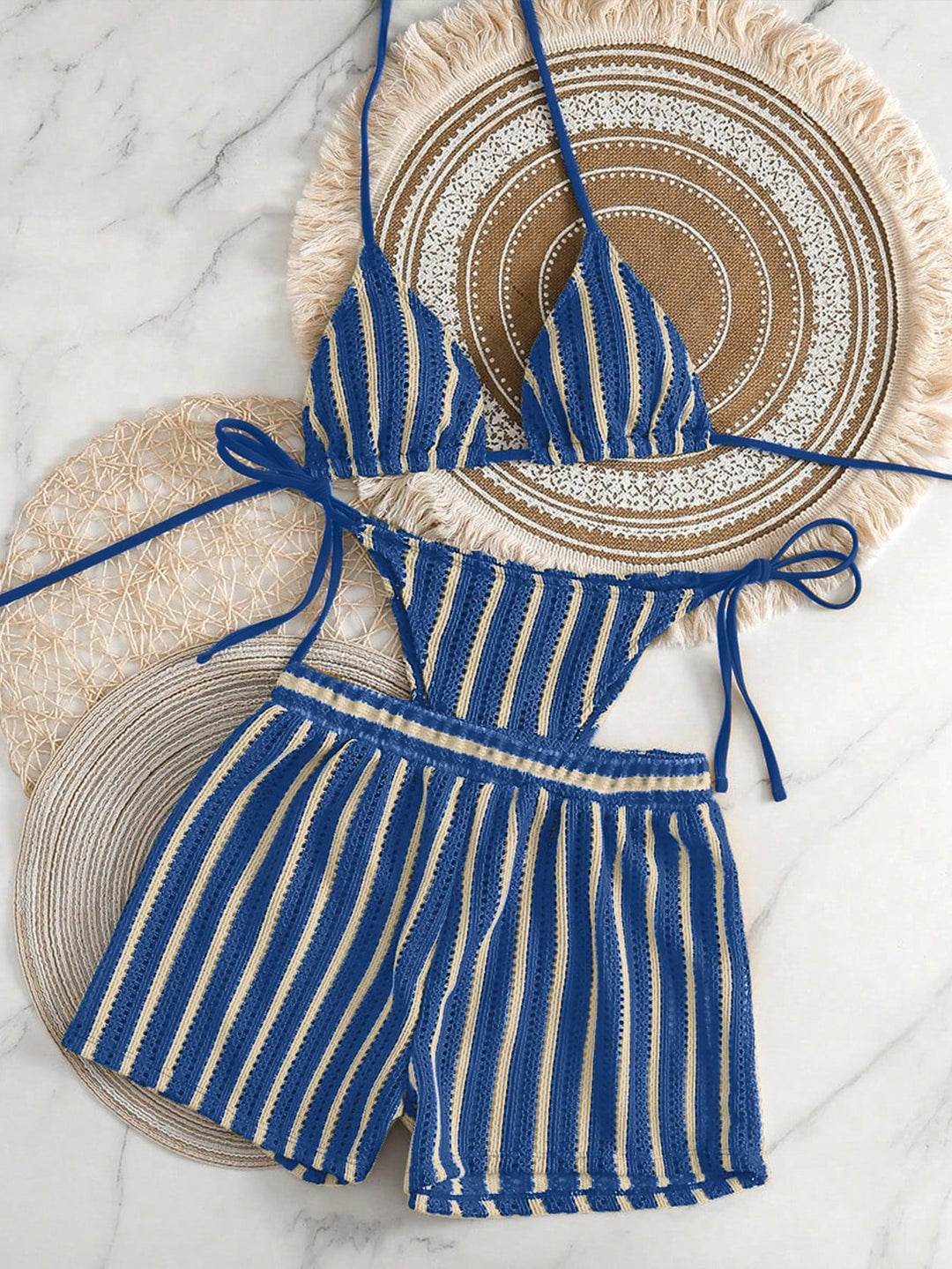 Damen Zweiteiliges Strandoutfit EB