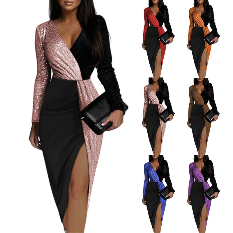 Damen Elegantes und trendiges Abendkleid EB