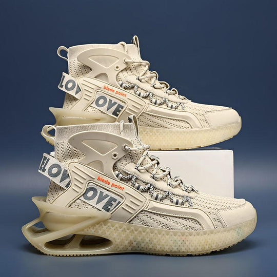 Damen Sportliche High-Top Sneakers mit innovativem Dämpfungssystem EB