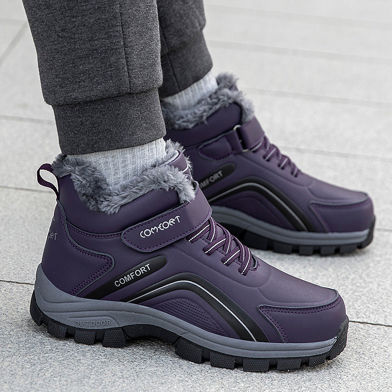 Damen wasserfeste Winterstiefel mit isolierendem Futter und rutschfester Sohle EB