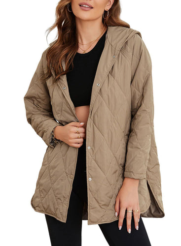 EB | Gepolsterte Jacke mit Klassischem Druck