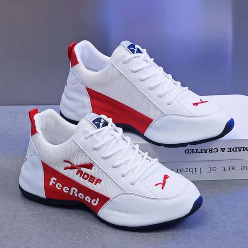 Damen Sportliche Freizeitsneaker mit atmungsaktiver Mesh-Oberfläche und flexiblem Fußbett EB