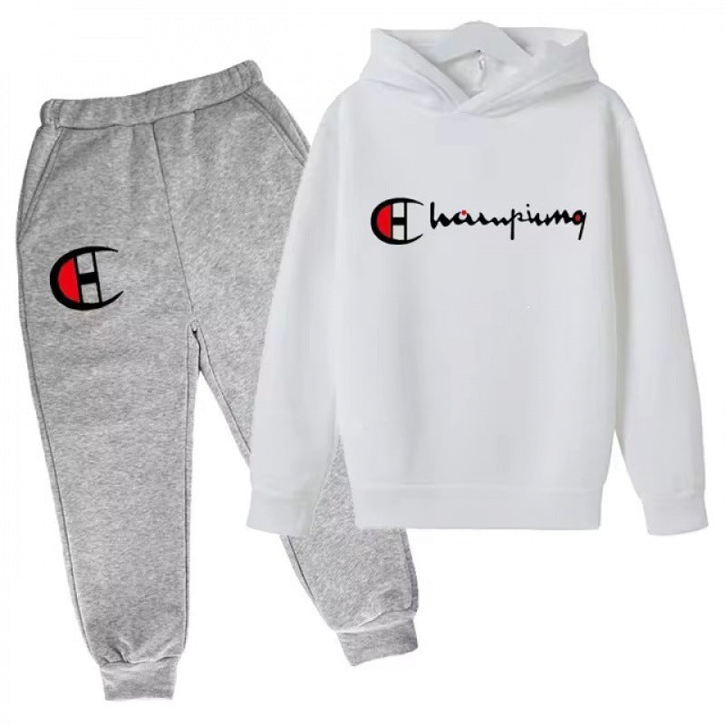 Unisex nan Kapuzenpullover mit Jogginghose Freizeitset EB