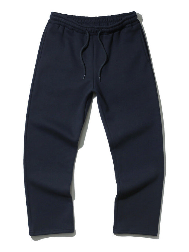 Unisex moderne Relax-Jogginghose mit elastischem Kordelbund, seitlichen Eingrifftaschen und schmal zulaufendem Bein EB