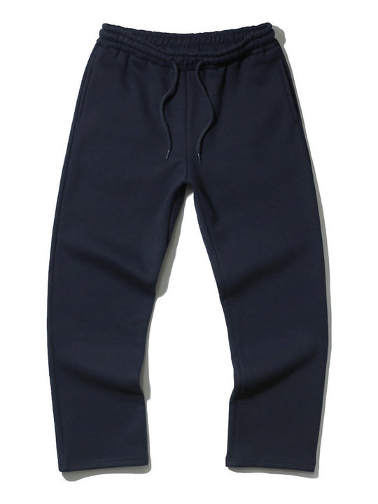 Unisex moderne Relax-Jogginghose mit elastischem Kordelbund, seitlichen Eingrifftaschen und schmal zulaufendem Bein EB