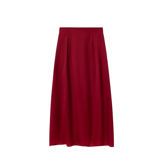 Damen Maxirock mit hohem Schnitt und seitlichem Schlitz EB