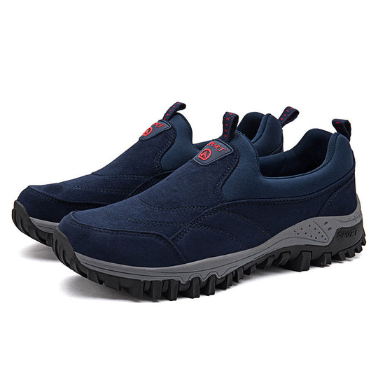 Damen Komfortable Slip-On Wanderschuhe EB