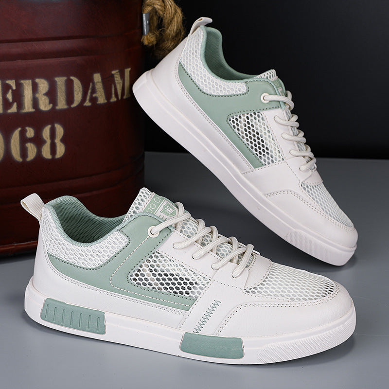 Damen Sportliche Sneakers mit atmungsaktivem Mesh-Obermaterial und dämpfender Sohle EB